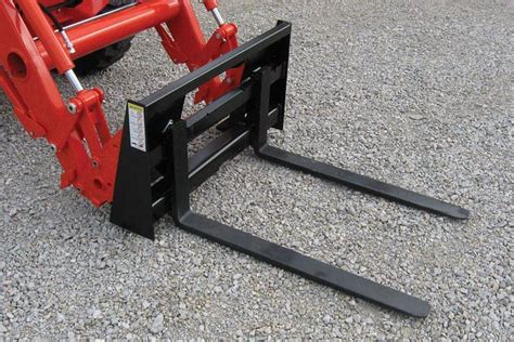 compact track loader pallet forks|removable forks for tractor bucket.